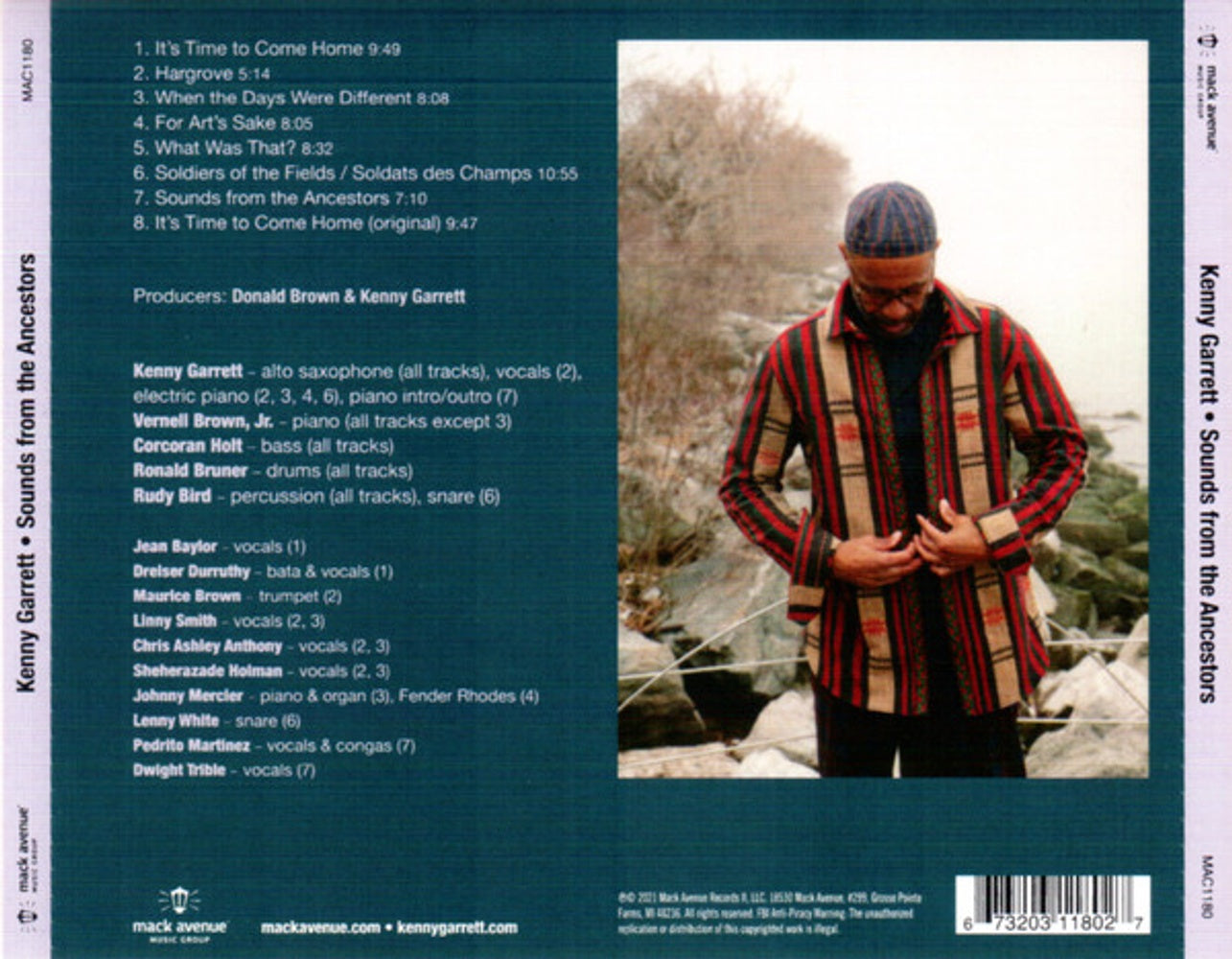 Back Cover: Kenny Garrett – Sounds From The Ancestors CD | Relix