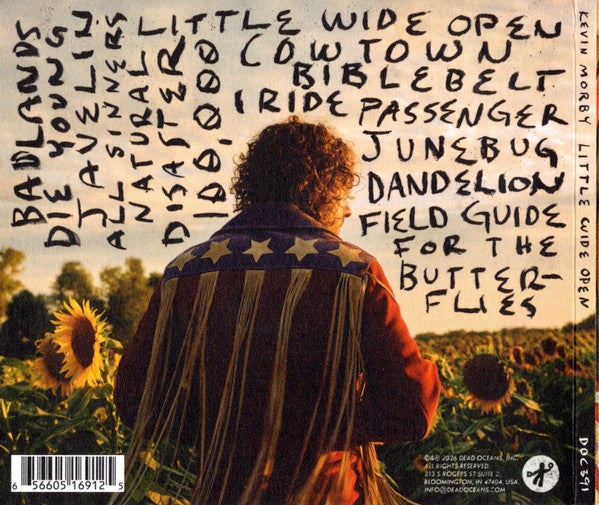 Back Cover: Kevin Morby – Little Wide Open CD | Relix