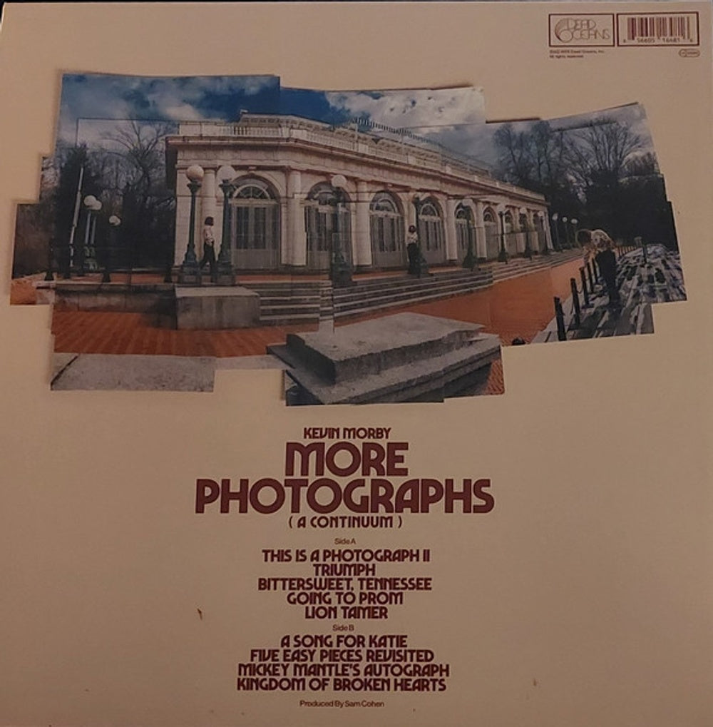Back Cover: Kevin Morby – More Photographs (A Continuum LP Vinyl) Vinyl LP | Relix