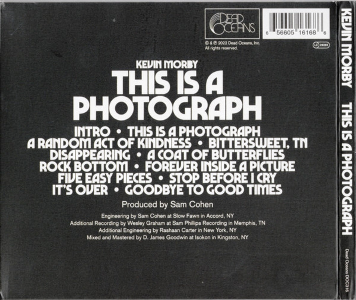 Back Cover: Kevin Morby – This Is A Photograph CD | Relix