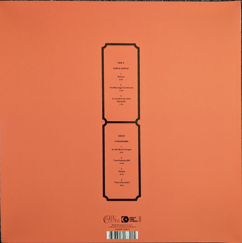 Back Cover: Khruangbin & Nubya Garcia – Live at Radio City Music Hall Vinyl LP | Relix