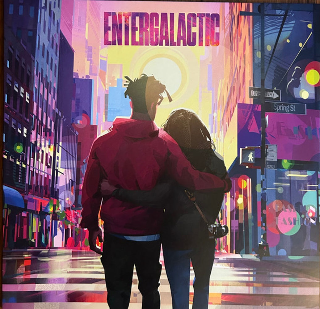 Back Cover: Kid Cudi – Entergalactic (LP Vinyl) Vinyl LP | Relix