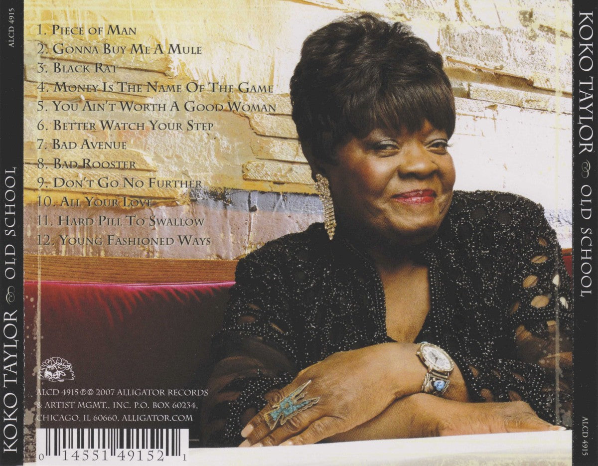 Back Cover: Koko Taylor – Old School CD | Relix