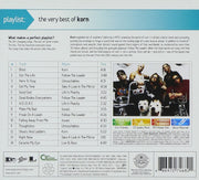 Back Cover: Korn – Playlist: The Very Best Of Korn CD | Relix