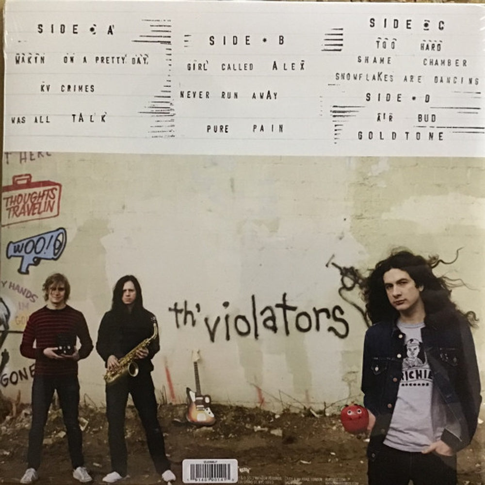 Back Cover: Kurt Vile – Wakin On A Pretty Daze (Clear, Gate, Ylw LP Vinyl) Vinyl LP | Relix