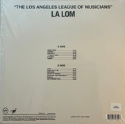 Back Cover: LA LOM – The Los Angeles League Of Musicians Vinyl LP | Relix