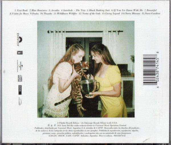Back Cover: Lana Del Rey – Blue Banisters (CD) CD | Relix