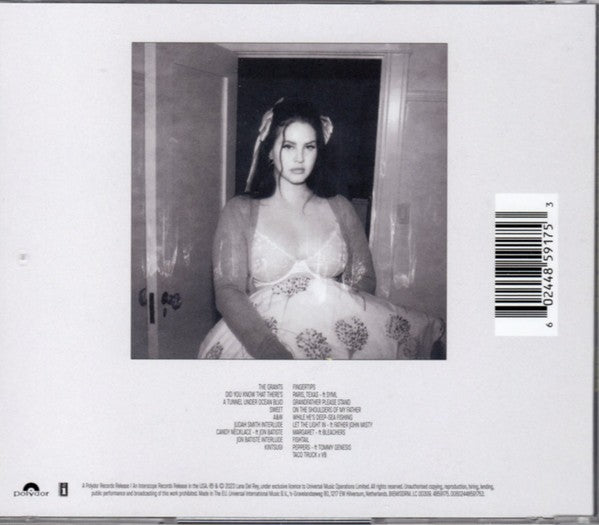 Back Cover: Lana Del Rey – Did you know that there’s a tunnel under Ocean Blvd (CD) CD | Relix