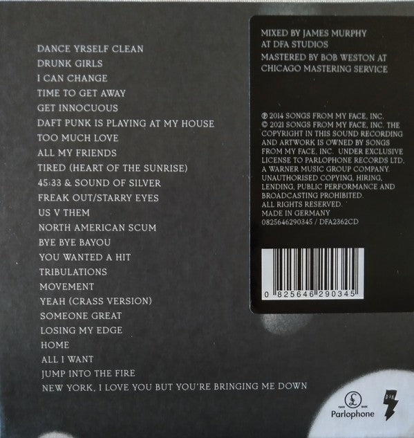 Back Cover: LCD Soundsystem – The Long Goodbye (LCD Soundsytem Live At Madison Square Garden CD) CD | Relix