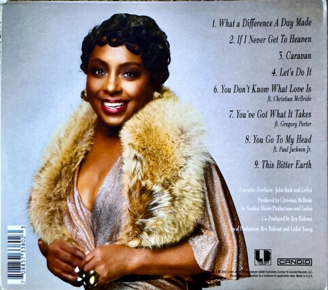 Back Cover: Ledisi – For Dinah CD | Relix