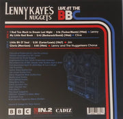 Back Cover: Lenny Kaye – Lenny Kaye's Nuggets Live At The Bbc (10in, Colored LP Vinyl) Vinyl LP | Relix