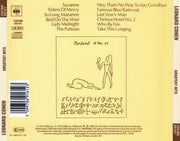 Back Cover: Leonard Cohen – Greatest Hits Vinyl LP | Relix