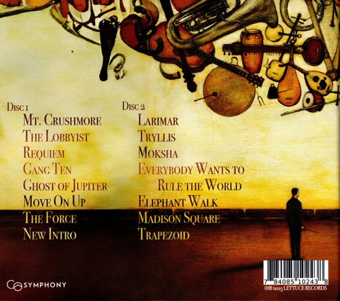 Back Cover: Lettuce – Lettuce with the Colorado Symphony (Digipack CD) CD | Relix