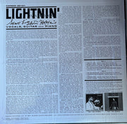 Back Cover: Lightnin' Hopkins – Lightnin' In New York (180 Gram LP Vinyl) Vinyl LP | Relix