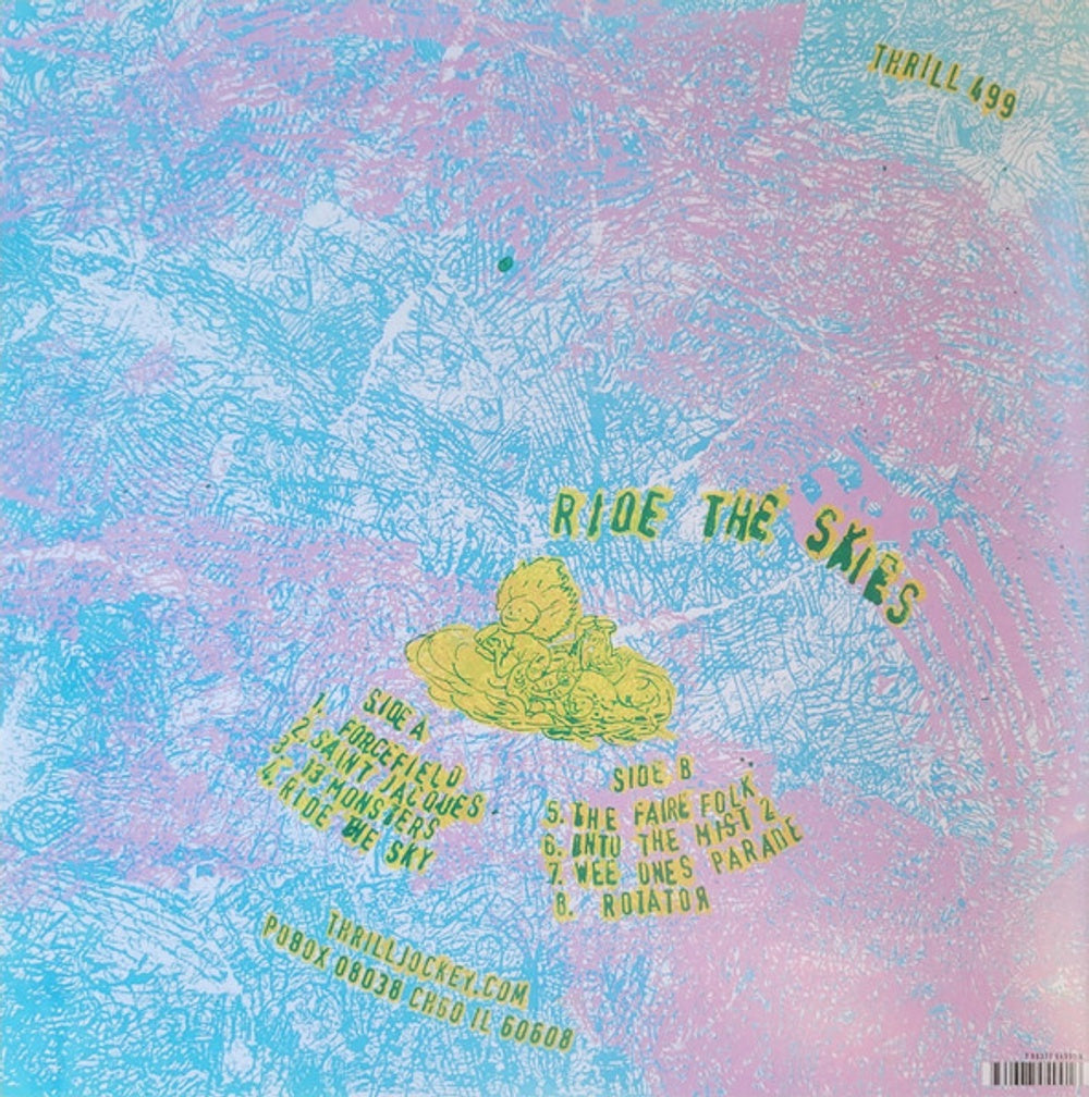 Back Cover: Lightning Bolt – Ride The Skies Vinyl LP | Relix