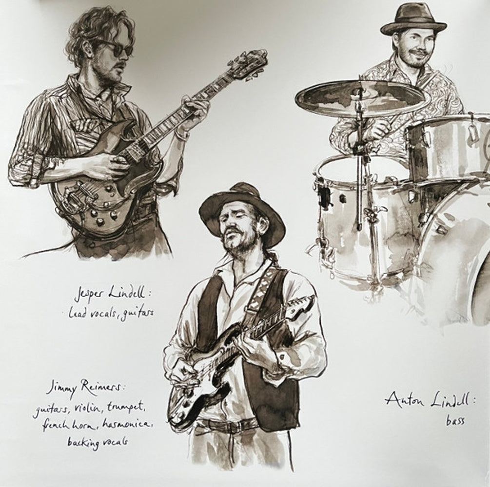 Back Cover: Lindell, Jesper – 3614 Jackson Highway Vinyl LP | Relix