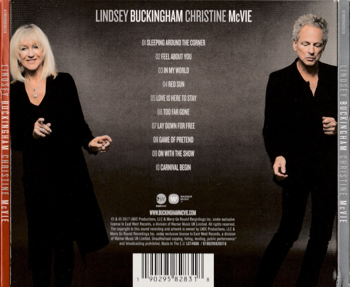 Back Cover: Lindsey Buckingham Christine McVie – Lindsey Buckingham Christine Mcvie CD | Relix