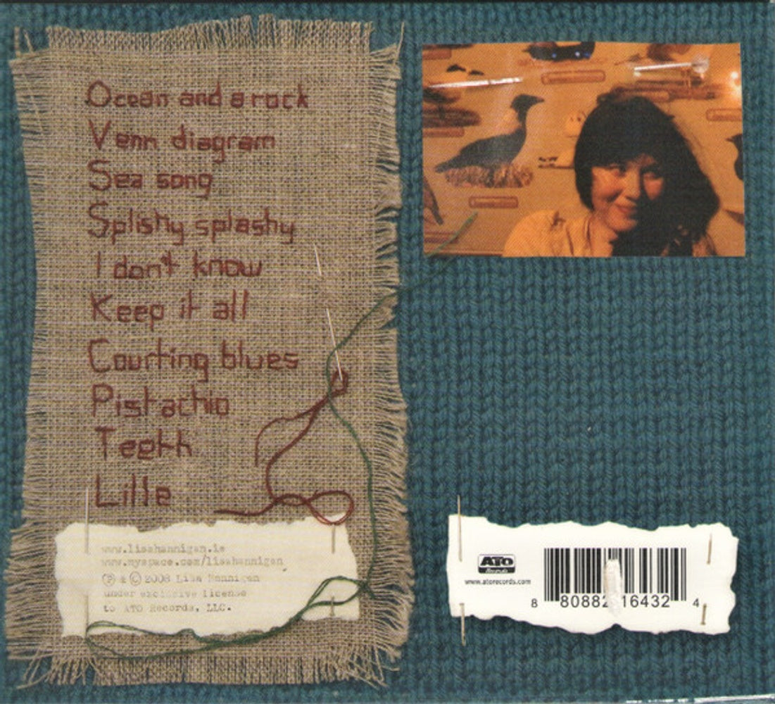 Back Cover: Lisa Hannigan – Sea Sew CD | Relix
