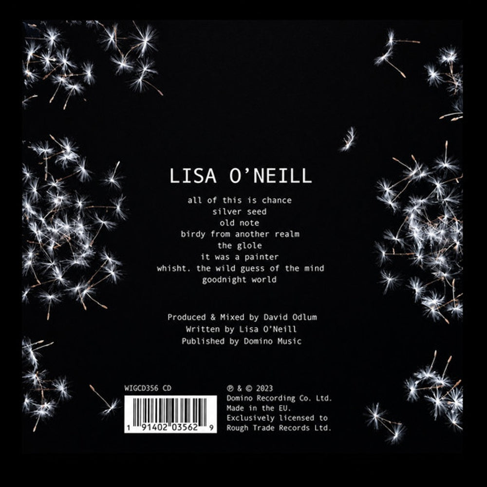 Back Cover: Lisa O'Neill – All Of This Is Chance CD | Relix