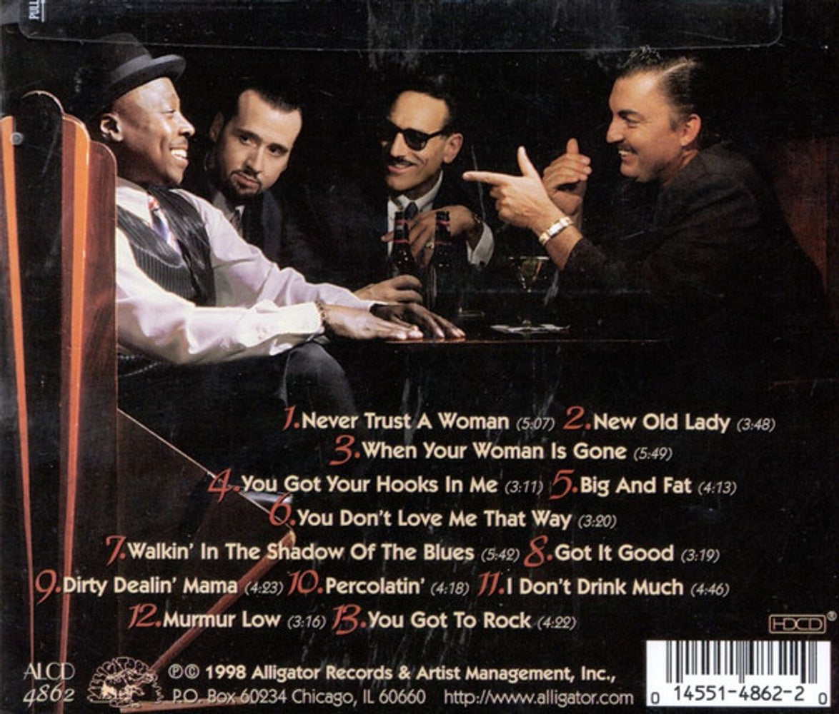 Back Cover: Little Charlie & The Nightcats – Shadow of the Blues CD | Relix