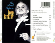 Back Cover: Lord Buckley – His Royal Hipness CD | Relix