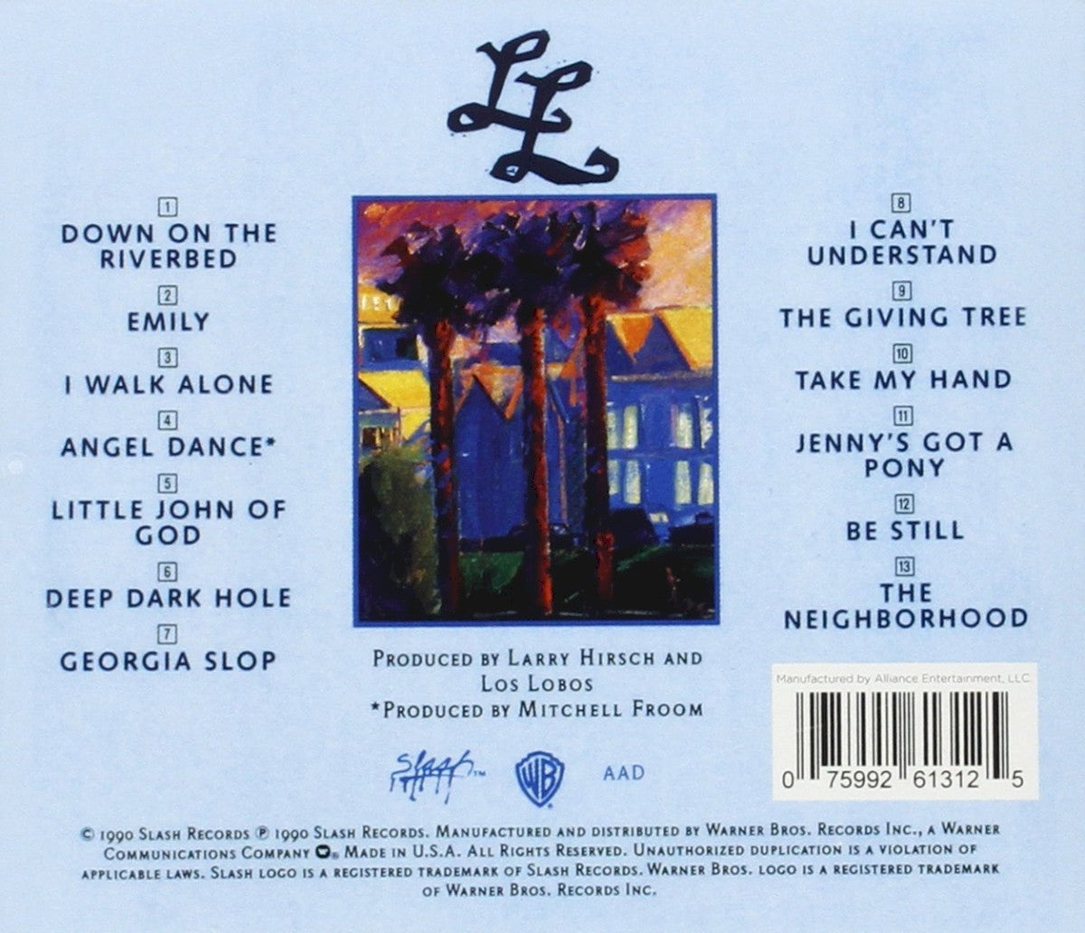 Back Cover: Los Lobos – Neighborhood CD | Relix