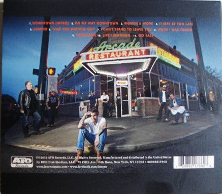 Back Cover: Lucero – Women and Work CD | Relix