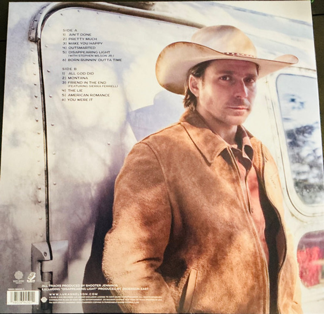 Back Cover: Lukas Nelson – American Romance Vinyl LP | Relix