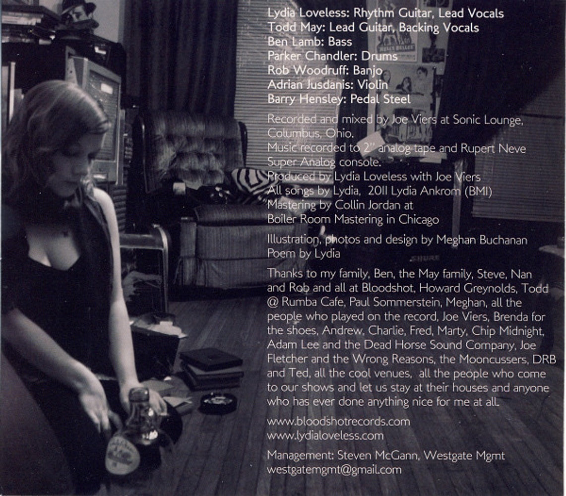 Back Cover: Lydia Loveless – Indestructible Machine CD | Relix