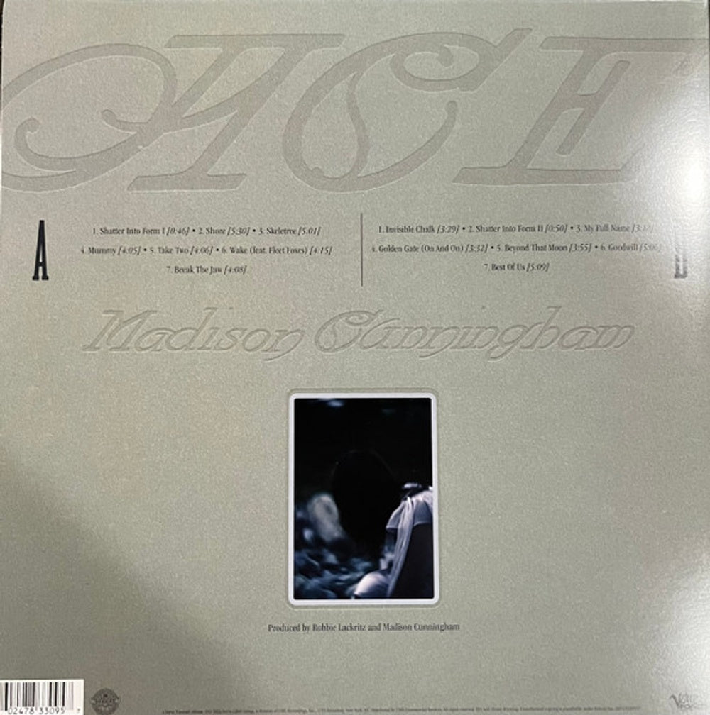 Back Cover: Madison Cunningham – Ace Vinyl LP | Relix