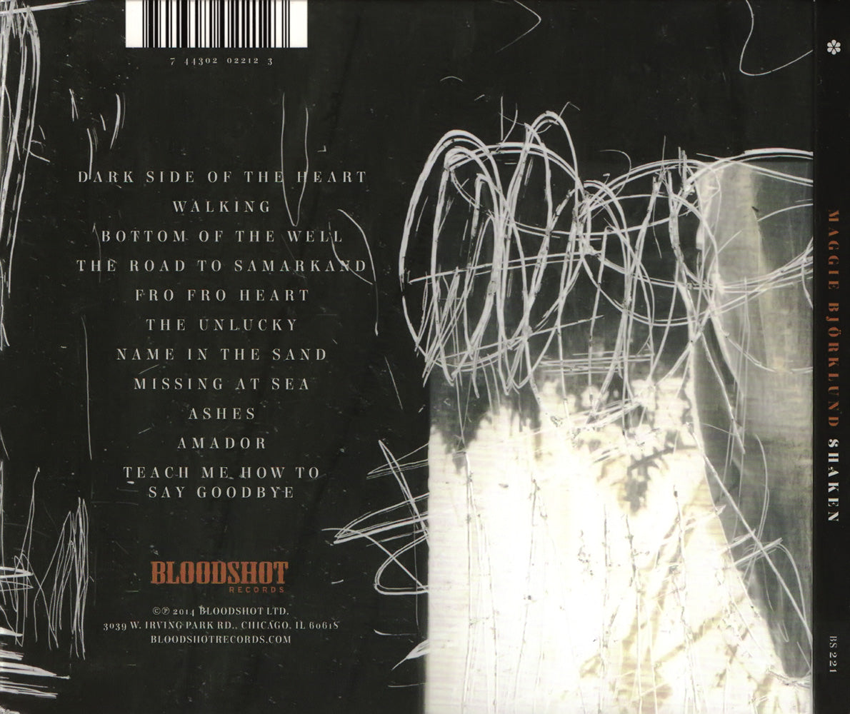 Back Cover: Maggie Bjorklund – Shaken CD | Relix