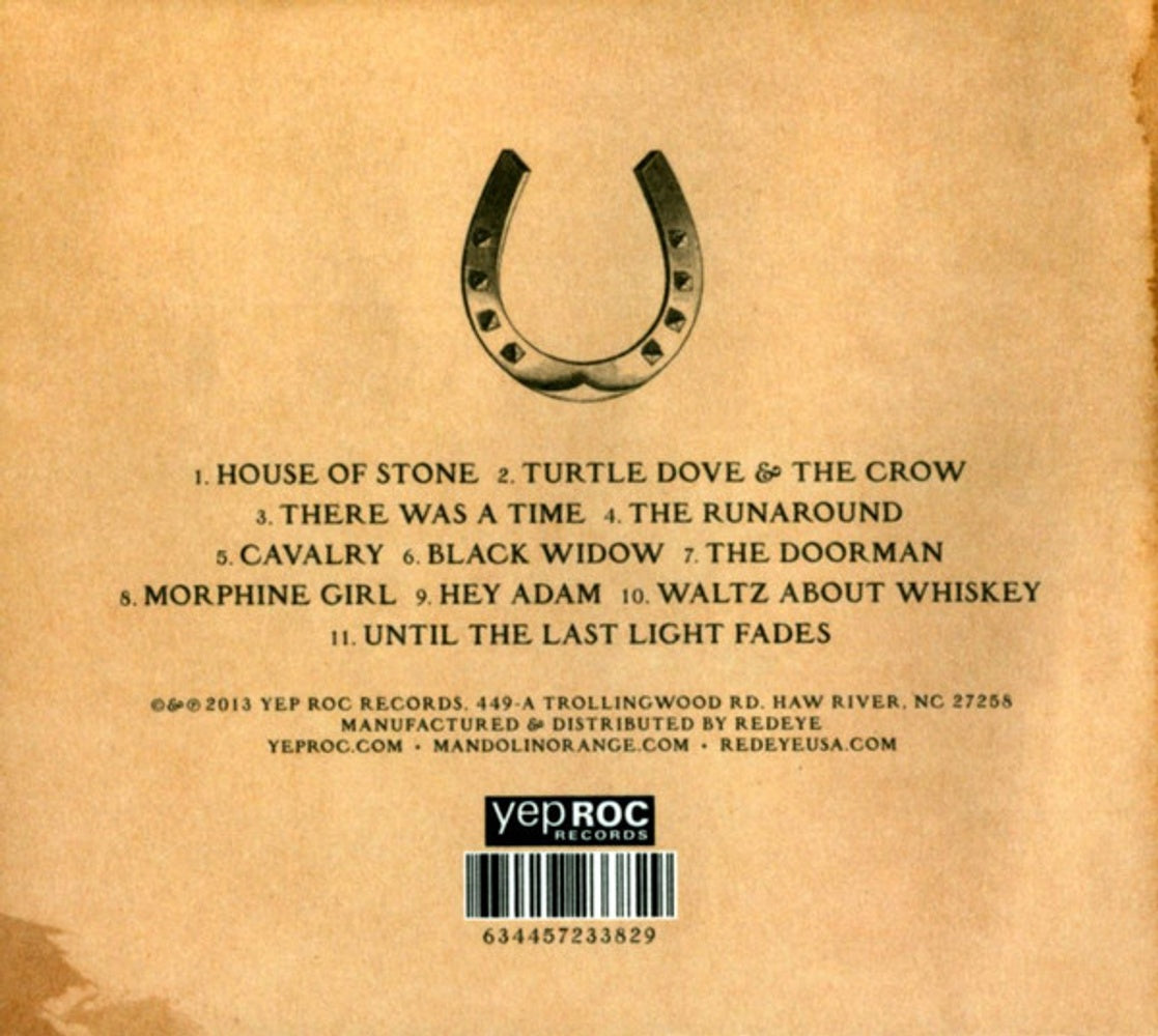 Back Cover: Mandolin Orange – This Side of Jordan CD | Relix