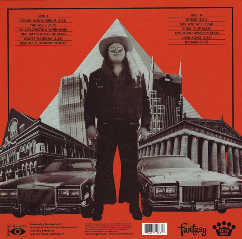 Back Cover: Marcus King – El Dorado Vinyl LP | Relix