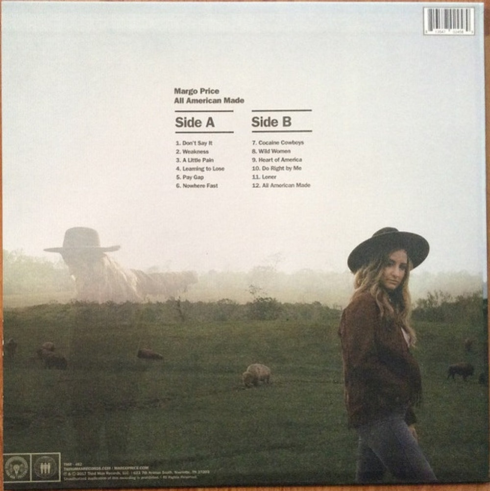 Back Cover: Margo Price – All American Made Vinyl LP | Relix