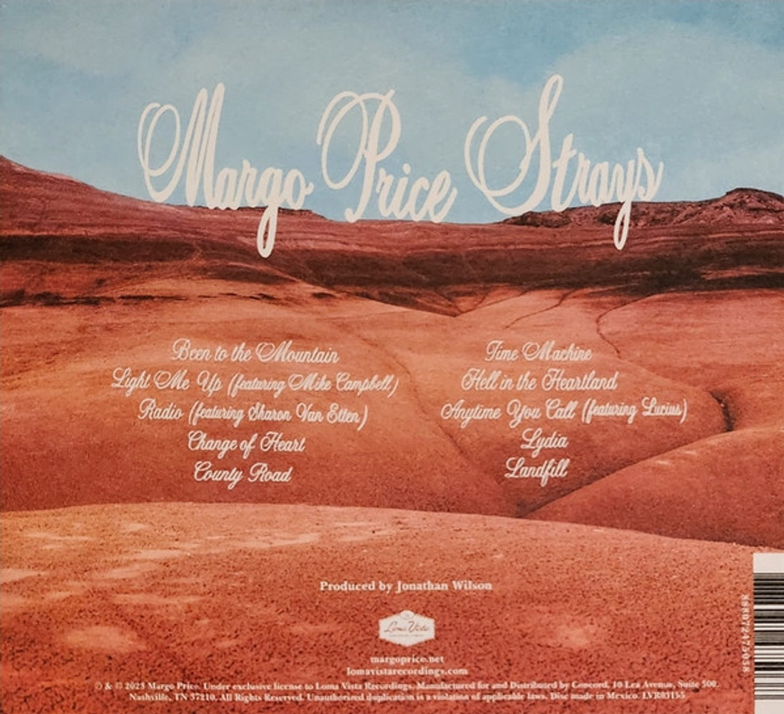 Back Cover: Margo Price – Strays CD | Relix
