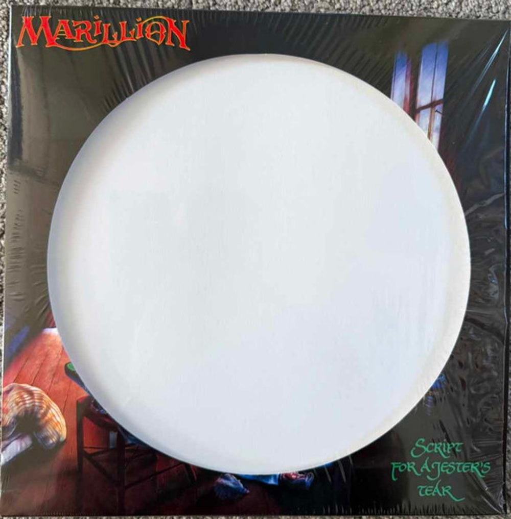 Back Cover: Marillion – Script For A Jester's Tear (Picture Disc, Remixes LP Vinyl) Vinyl LP | Relix