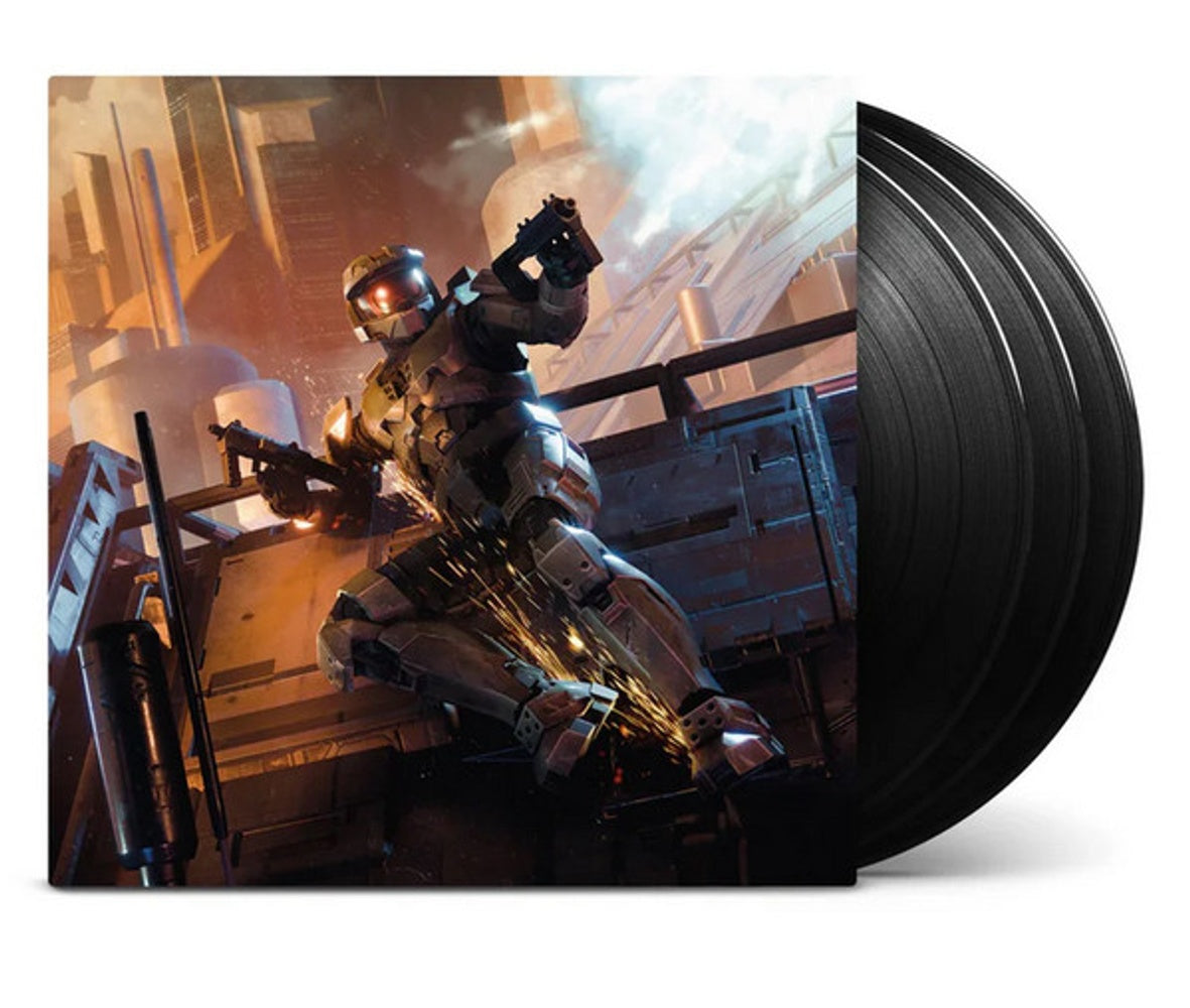 Back Cover: Martin O'donnell  / Salvatori,Michael (Rmst) – Halo 2 - O.S.T. (Remastered LP Vinyl) Vinyl LP | Relix