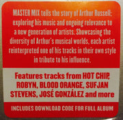 Back Cover: Master Mix Red Hot & Arthur Russell / Various – Master Mix: Red Hot & Arthur Russell Vinyl LP | Relix