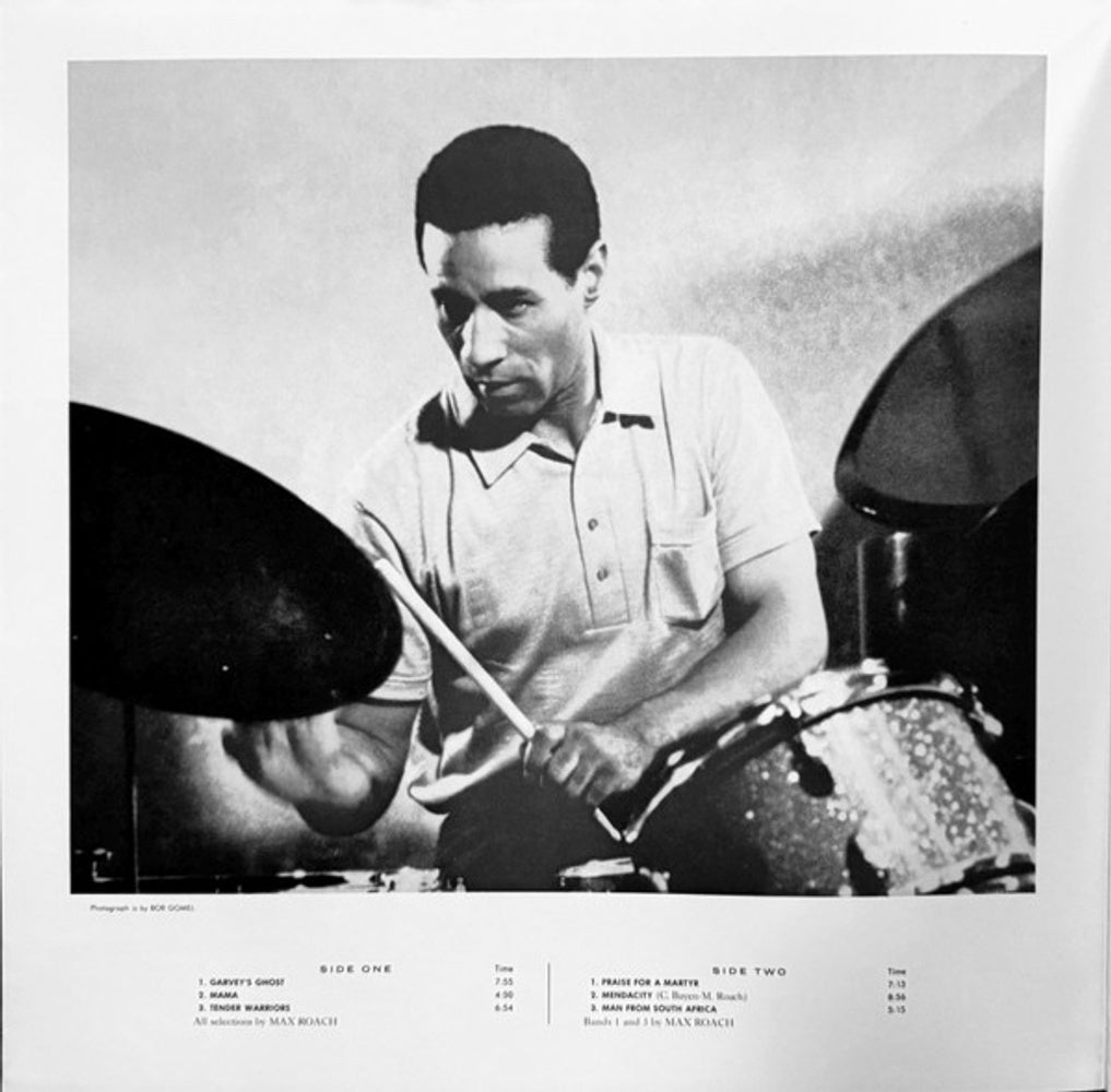 Back Cover: Max Roach – Percussion Bitter Sweet (Verve Vault Series, 180 Gram LP Vinyl) Vinyl LP | Relix