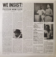 Back Cover: Max Roach – We Insist Max Roach's Freedom Now Suite (180 Gram LP Vinyl) Vinyl LP | Relix