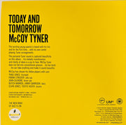 Back Cover: McCoy Tyner – Today And Tomorrow (Verve By Request Series LP Vinyl) Vinyl LP | Relix