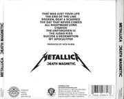 Back Cover: Metallica – Death Magnetic Vinyl LP | Relix
