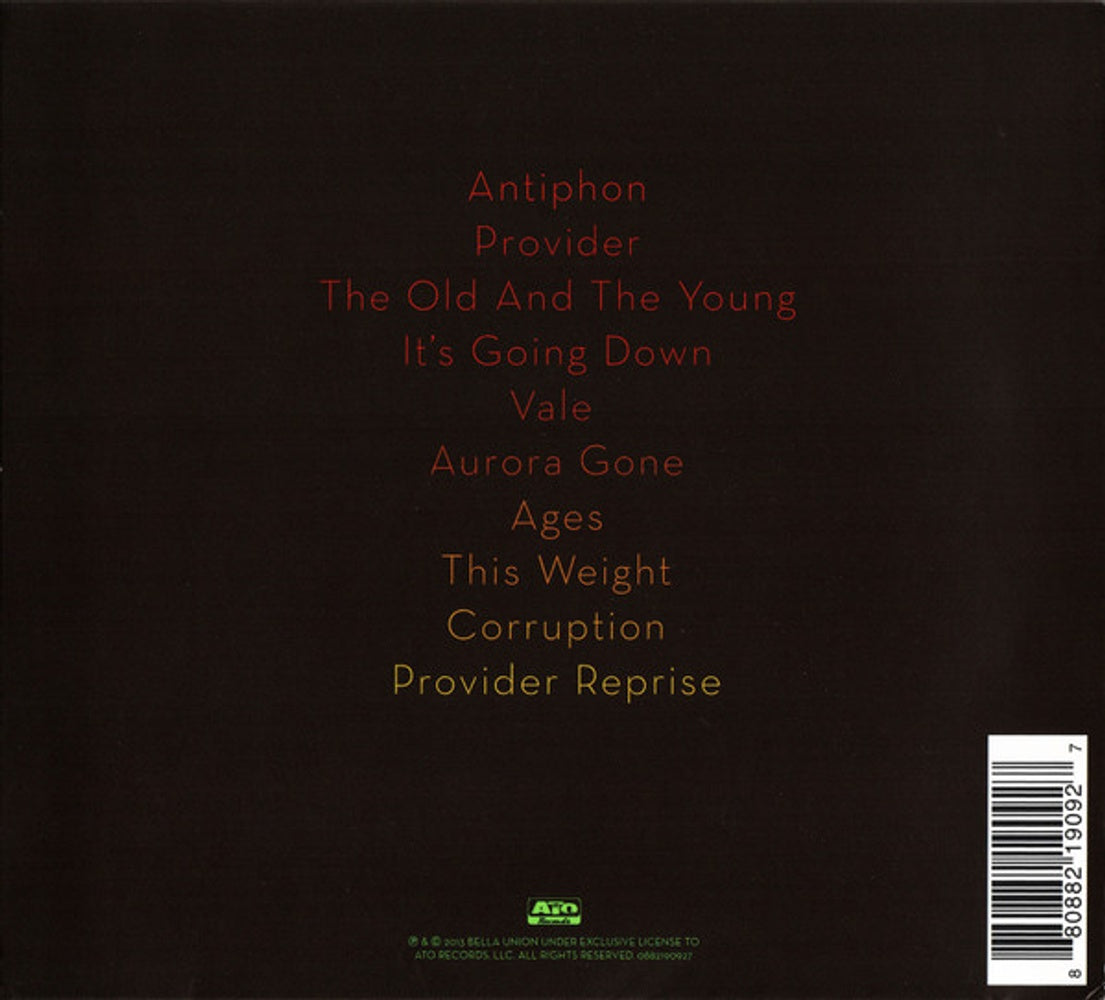 Back Cover: Midlake – Antiphon CD | Relix
