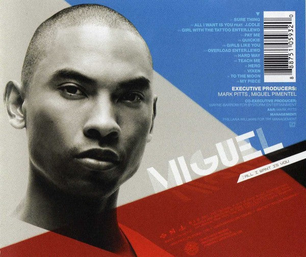 Back Cover: Miguel – All I Want Is You CD | Relix