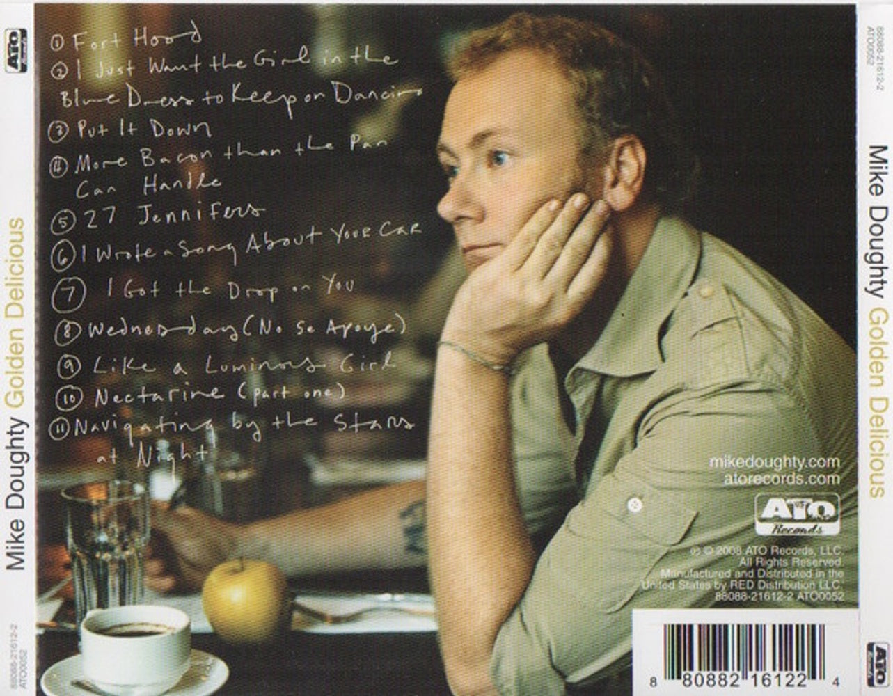 Back Cover: Mike Doughty – Golden Delicious CD | Relix