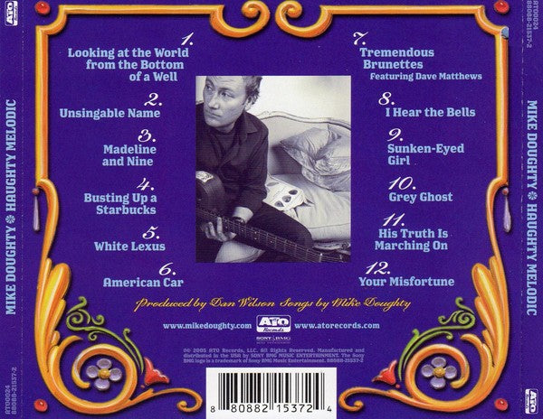Back Cover: Mike Doughty – Haughty Melodic CD | Relix