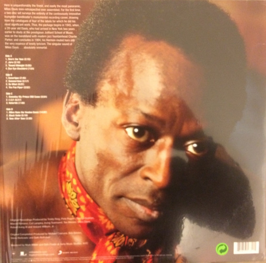 Back Cover: Miles Davis – The Essential Miles Davis Vinyl LP | Relix