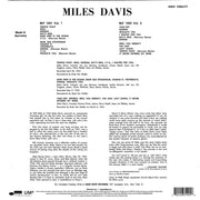 Back Cover: Miles Davis – Volume 2 (Blue Note Classic Vinyl Series) Vinyl LP | Relix