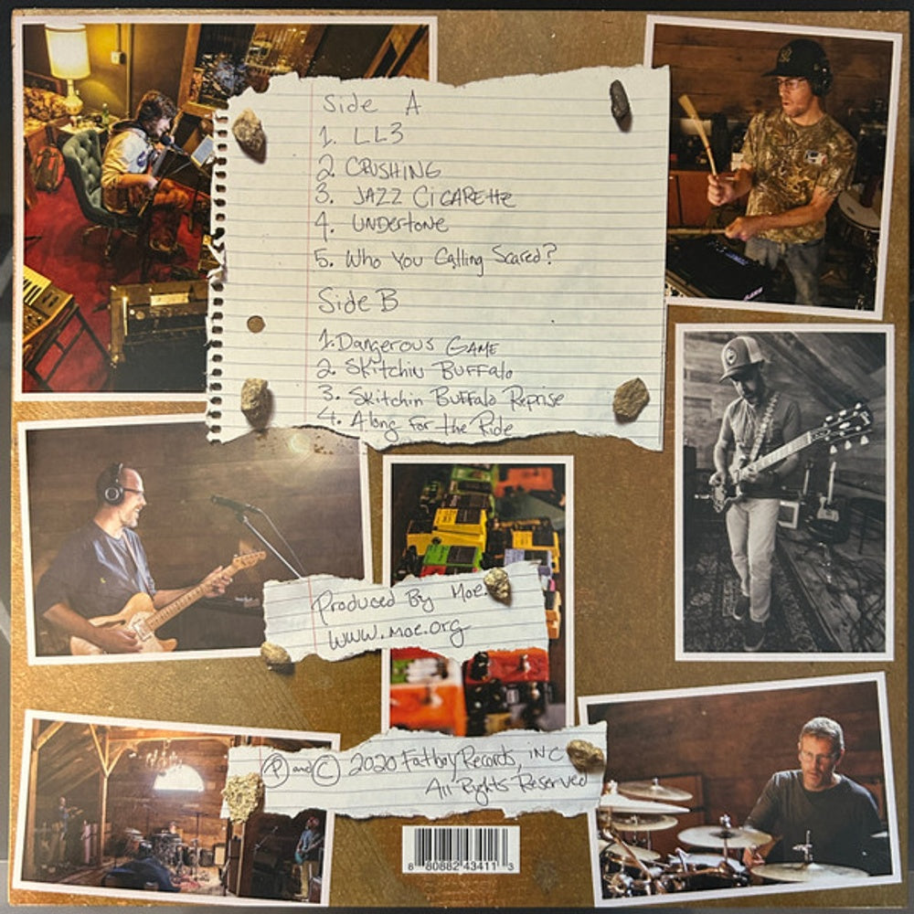 Back Cover: Moe – This Is Not, We Are (Blue Galaxy LP Vinyl) Vinyl LP | Relix