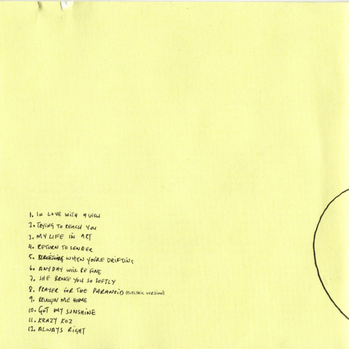 Back Cover: Mojave 3 – Excuses For Travellers CD | Relix